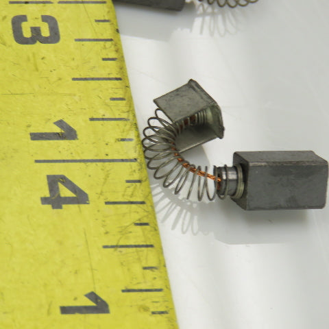 820 Carbon Brush 7/16" Long x 1/4" Wide Lot Of 8