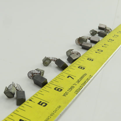 820 Carbon Brush 7/16" Long x 1/4" Wide Lot Of 8