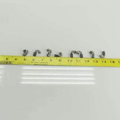 820 Carbon Brush 7/16" Long x 1/4" Wide Lot Of 8