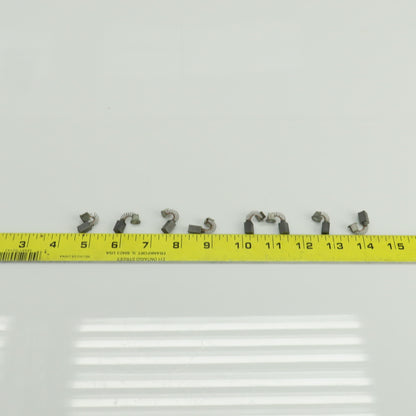 820 Carbon Brush 7/16" Long x 1/4" Wide Lot Of 8