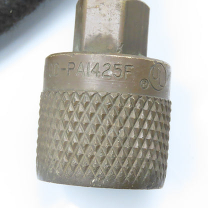 5/16" LP Gas Hose Sherwood PAI425F Straight Fitting 3/8" JIC Swivel Female 4'
