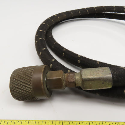 5/16" LP Gas Hose Sherwood PAI425F Straight Fitting 3/8" JIC Swivel Female 4'