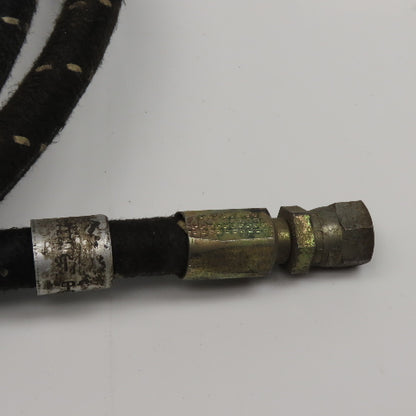 5/16" LP Gas Hose Sherwood PAI425F Straight Fitting 3/8" JIC Swivel Female 4'
