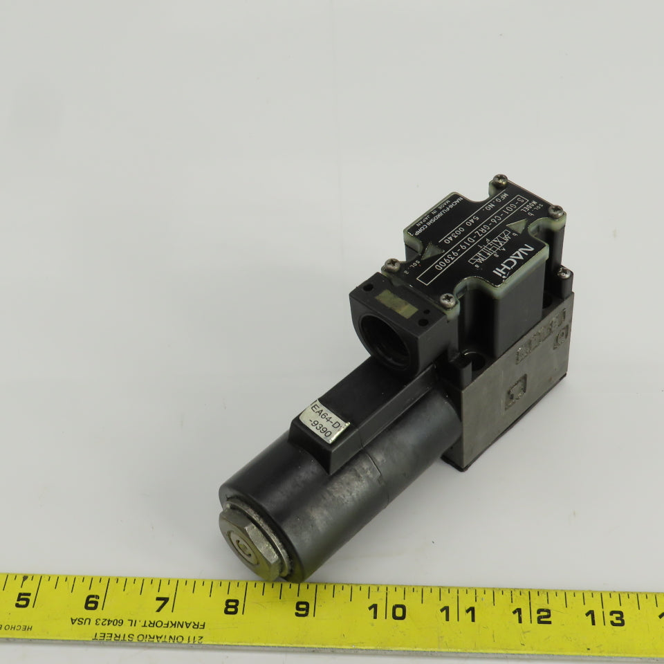 Nachi S-G01-C6-GRZ-D19-9390D Hydraulic Directional Control Valve 24VDC