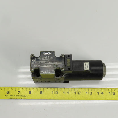 Nachi S-G01-C6-GRZ-D19-9390D Hydraulic Directional Control Valve 24VDC