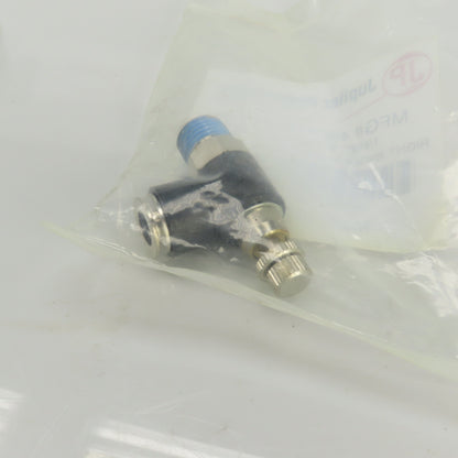 Jupiter Pneumatics 4827100715JP Flow Control Valve 3/8" NPT x 5/16" OD Lot Of 8