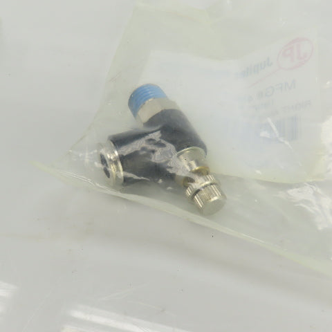 Jupiter Pneumatics 4827100715JP Flow Control Valve 3/8" NPT x 5/16" OD Lot Of 8