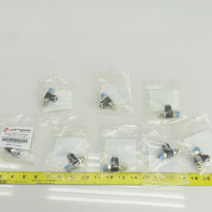 Jupiter Pneumatics 4827100715JP Flow Control Valve 3/8" NPT x 5/16" OD Lot Of 8