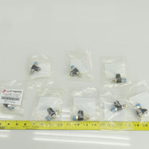 Jupiter Pneumatics 4827100715JP Flow Control Valve 3/8" NPT x 5/16" OD Lot Of 8