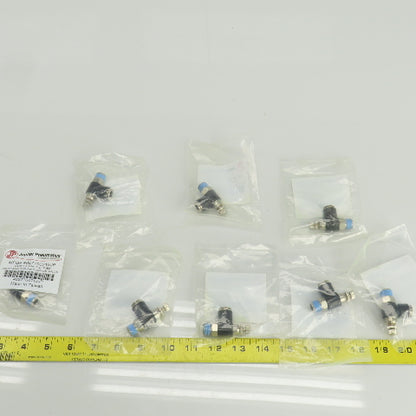 Jupiter Pneumatics 4827100715JP Flow Control Valve 3/8" NPT x 5/16" OD Lot Of 8