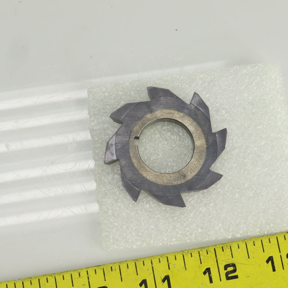 KEO TL54390073 Solid Carbide Profile Cutter 2" Cut Diam. 7/8" Keyed Arbor