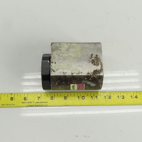 Hytec 100131 01AK Center Hole Hydraulic Cylinder 1" Stroke 3/4" Rod 1/8"NPT Port