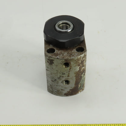 Hytec 100131 01AK Center Hole Hydraulic Cylinder 1" Stroke 3/4" Rod 1/8"NPT Port