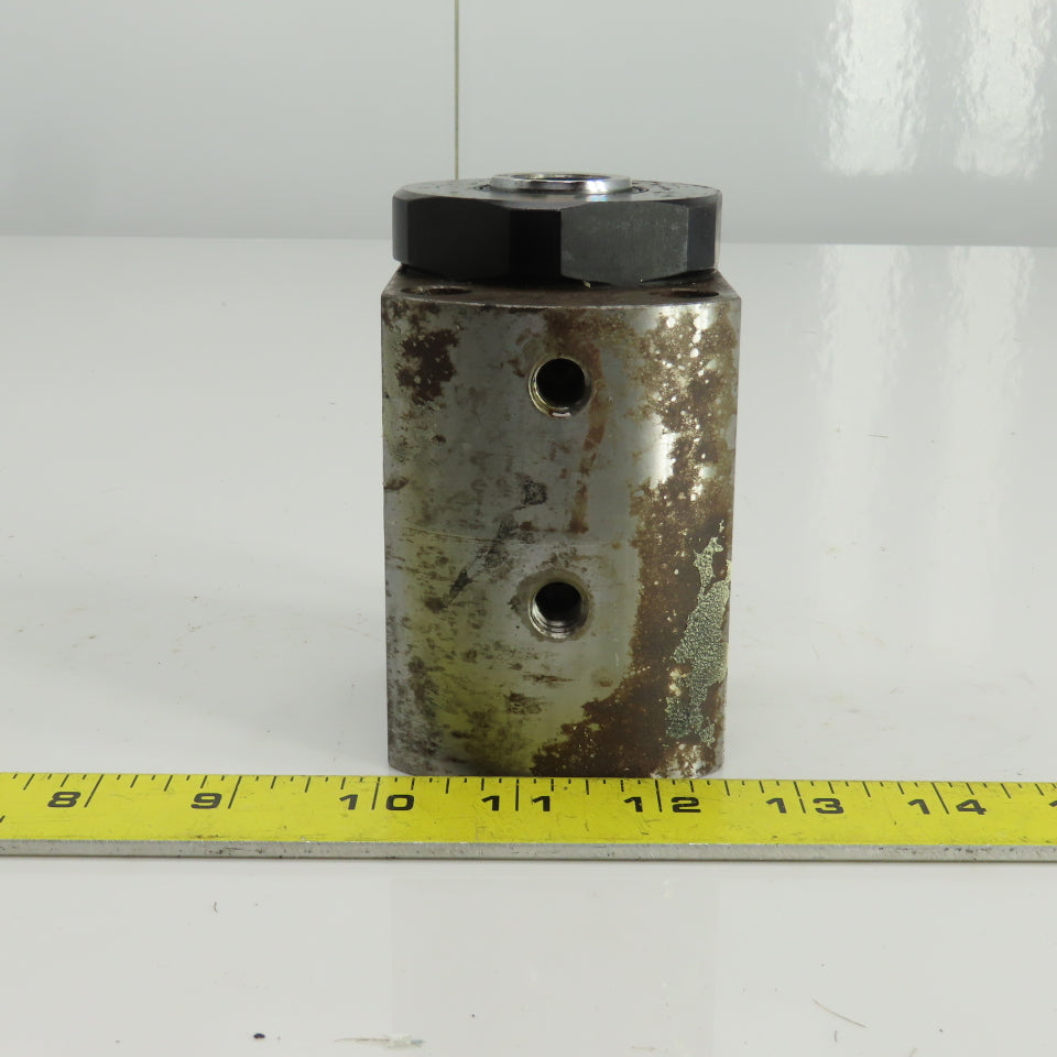 Hytec 100131 01AK Center Hole Hydraulic Cylinder 1" Stroke 3/4" Rod 1/8"NPT Port
