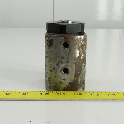Hytec 100131 01AK Center Hole Hydraulic Cylinder 1" Stroke 3/4" Rod 1/8"NPT Port