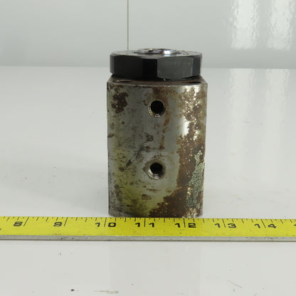 Hytec 100131 01AK Center Hole Hydraulic Cylinder 1" Stroke 3/4" Rod 1/8"NPT Port