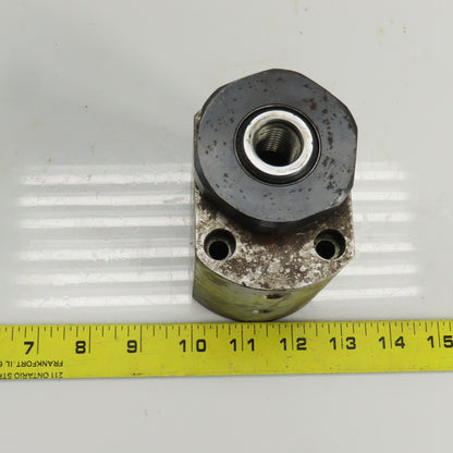 Hytec 100131 01AK Center Hole Hydraulic Cylinder 1" Stroke 3/4" Rod 1/8"NPT Port