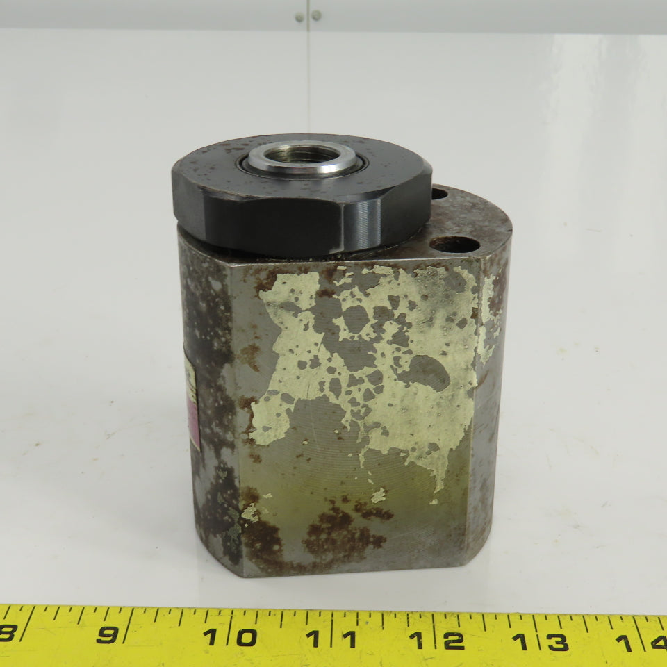 Hytec 100131 01AK Center Hole Hydraulic Cylinder 1" Stroke 3/4" Rod 1/8"NPT Port