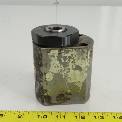 Hytec 100131 01AK Center Hole Hydraulic Cylinder 1" Stroke 3/4" Rod 1/8"NPT Port