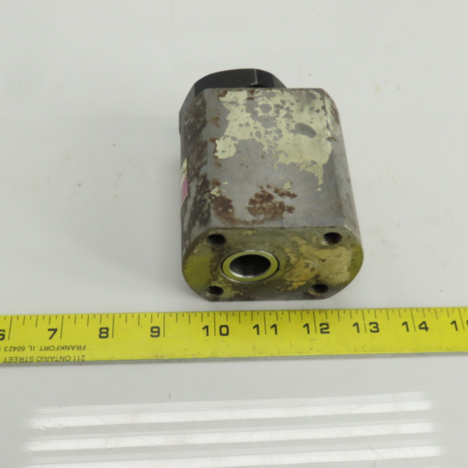 Hytec 100131 01AK Center Hole Hydraulic Cylinder 1" Stroke 3/4" Rod 1/8"NPT Port