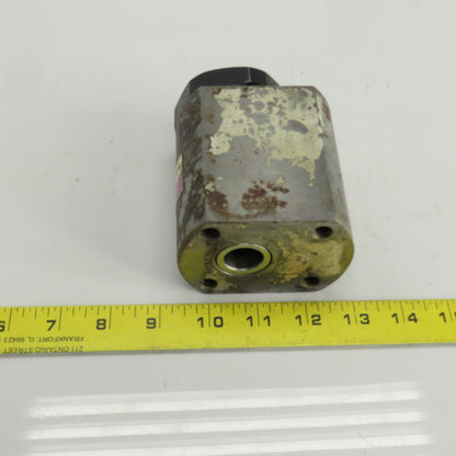Hytec 100131 01AK Center Hole Hydraulic Cylinder 1" Stroke 3/4" Rod 1/8"NPT Port