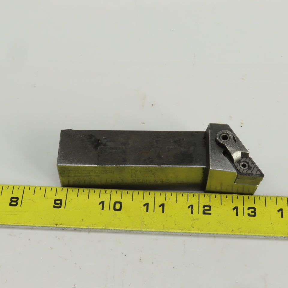 Iscar DN-43 Indexable Left Hand Turning Tool Holder 1" Square Shank
