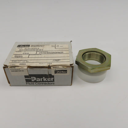 Parker 32-24 F5OG5-S 2-1/2" ORB Male x 1-7/8-12 Female SAE ORB Adapter Bushing
