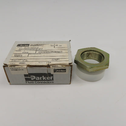 Parker 32-24 F5OG5-S 2-1/2" ORB Male x 1-7/8-12 Female SAE ORB Adapter Bushing