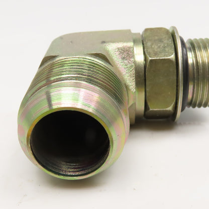 Parker 16-12 C50X-5 3/4" Male JIC Flare x 1-5/16-12 SAE ORB Hydraulic Elbow 90°