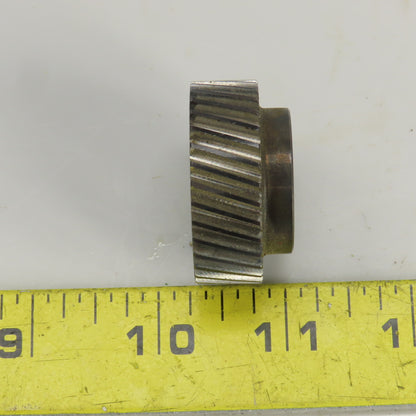 1-1/2" OD Left Hand 20-? Helical Pinion Gear 34 Teeth 11/16" Bore