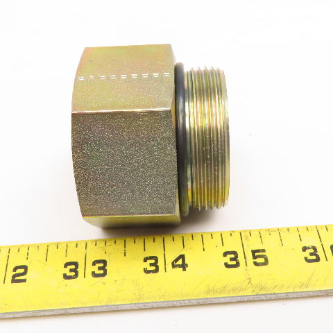 Parker 24-20 F50G5-S 1-7/8-12 Male SAE ORB x 1-5/8-12 Female SAE ORB Adaptor