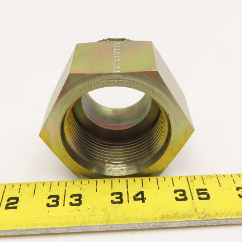 Parker 24-20 F50G5-S 1-7/8-12 Male SAE ORB x 1-5/8-12 Female SAE ORB Adaptor