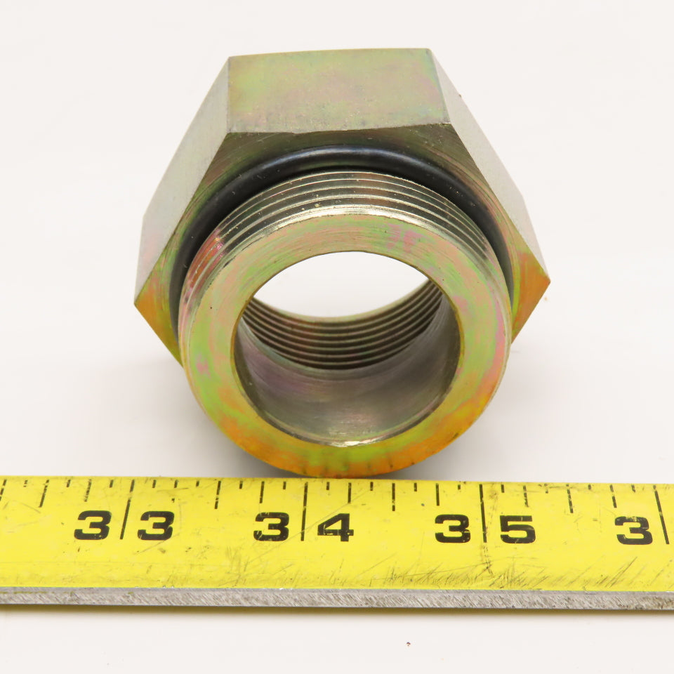 Parker 24-20 F50G5-S 1-7/8-12 Male SAE ORB x 1-5/8-12 Female SAE ORB Adaptor