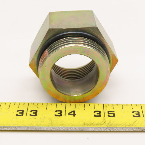 Parker 24-20 F50G5-S 1-7/8-12 Male SAE ORB x 1-5/8-12 Female SAE ORB Adaptor