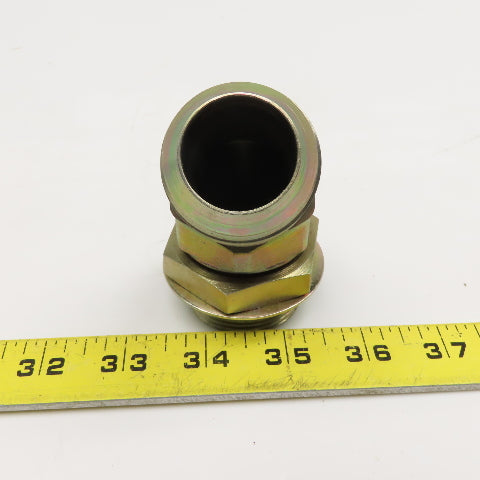 Parker 20 V50X-S 1-1/4" Male JIC Flare x 1-5/8"-12 Male SAE ORB 45° Elbow