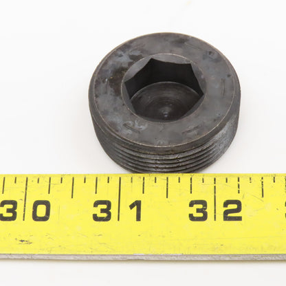 1-1/4" NPT Hex Socket Oil Plug Steel