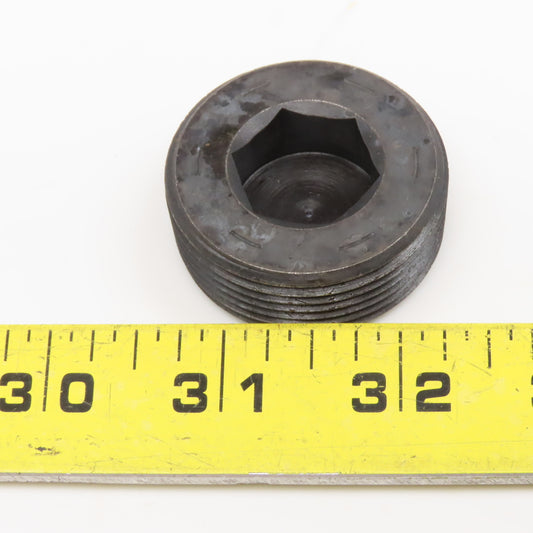1-1/4" NPT Hex Socket Oil Plug Steel