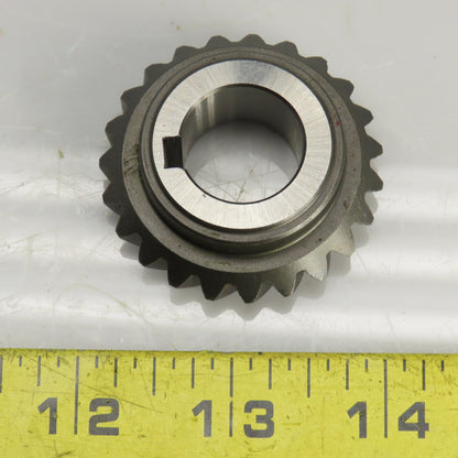 45-? Left Hand Spiral Bevel Gear 23 Teeth 1.890" OD