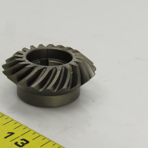 45° Right Hand Spiral Bevel Gear 20 Teeth 20mm Bore 52mm OD 23mm OAL