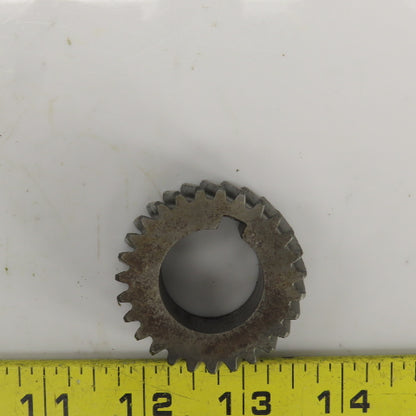 20-? Helical Pinion Gear 27 Teeth 25mm Bore 42mm OD 22mm OAL