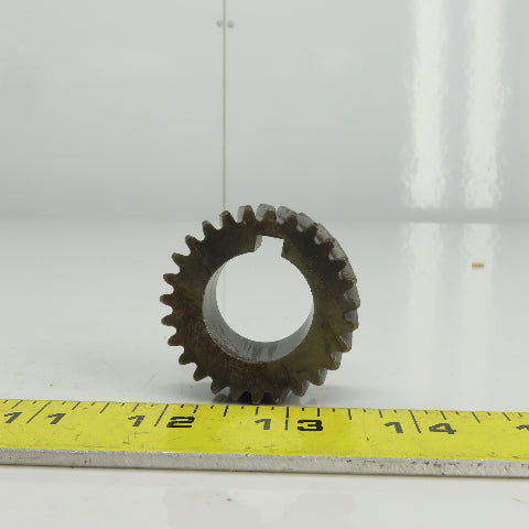 20-? Helical Pinion Gear 27 Teeth 25mm Bore 42mm OD 22mm OAL