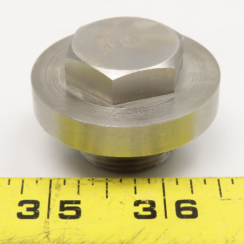 M22-1.5 Metric Oil Pan Plug Wide Shoulder Stainless Steel 25mm Hex Drive