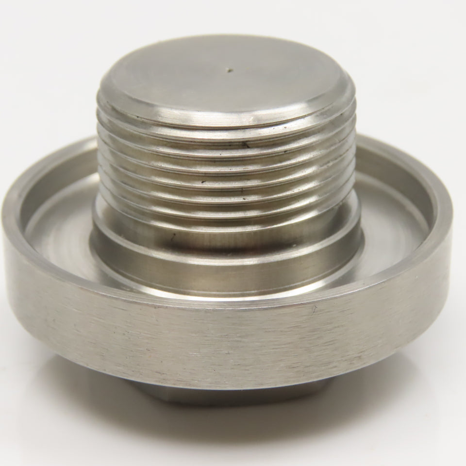 M22-1.5 Metric Oil Pan Plug Wide Shoulder Stainless Steel 25mm Hex Drive