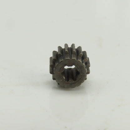 20-? Metal Spline Gear 16 Teeth 1/2" OD 3/8" OAL 6 Spline 7/32" Bore Lot Of 2