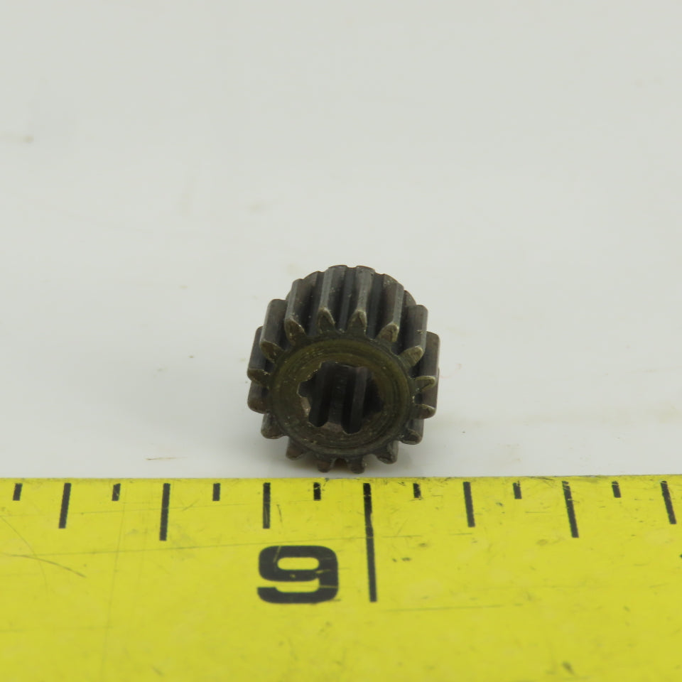 20-? Metal Spline Gear 16 Teeth 1/2" OD 3/8" OAL 6 Spline 7/32" Bore Lot Of 2