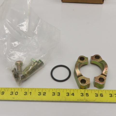 Anchor Flange Co. 16SFO 1" SAE J518 Split Carbon Steel Hydraulic Flange