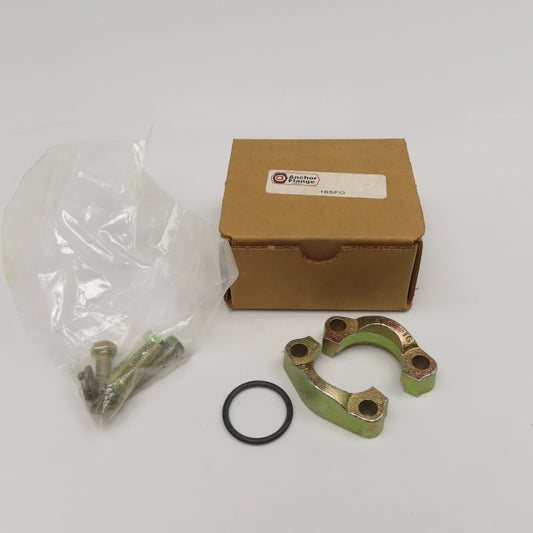 Anchor Flange Co. 16SFO 1" SAE J518 Split Carbon Steel Hydraulic Flange