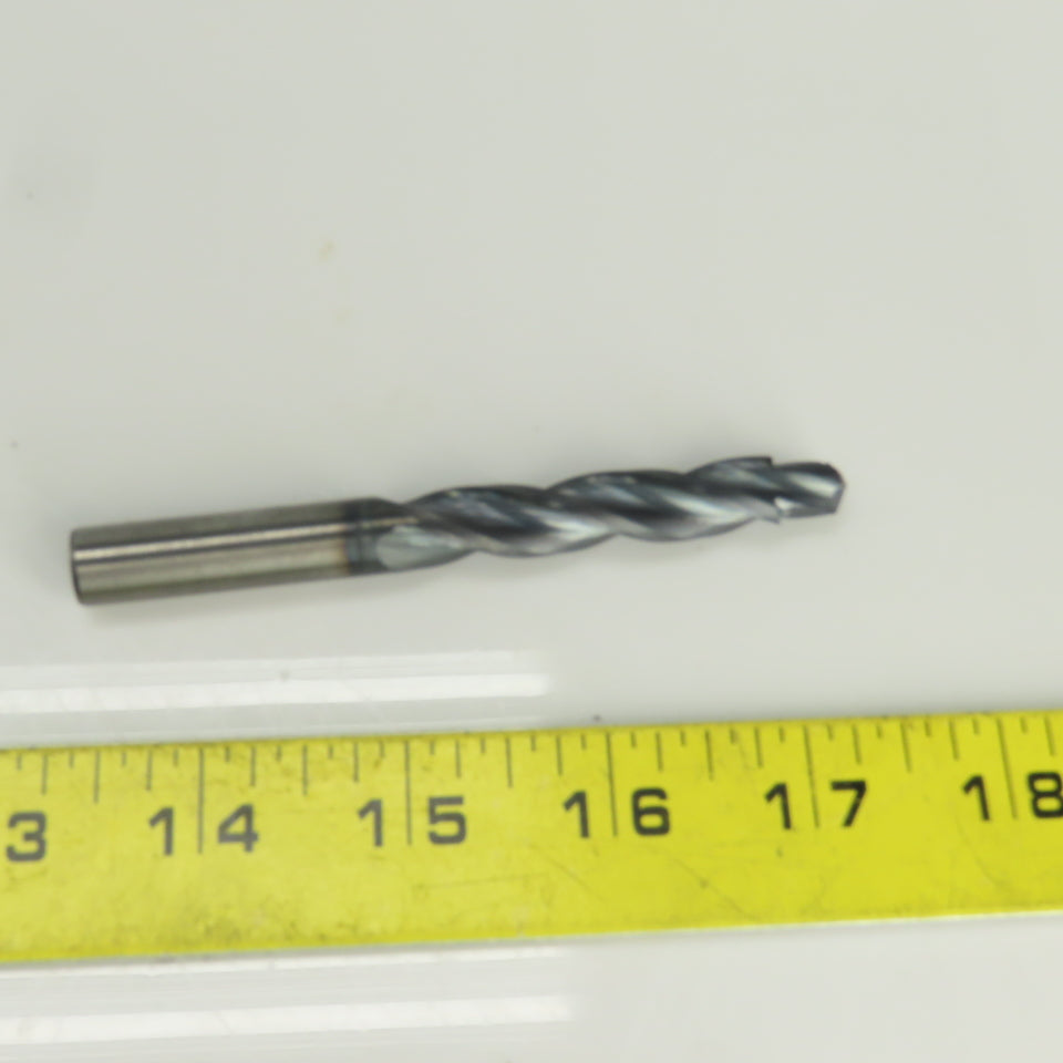 Siem Tool TL6490 130° Solid Carbide Step Drill 10mm Cut Diam 3 Flute 102mm OAL