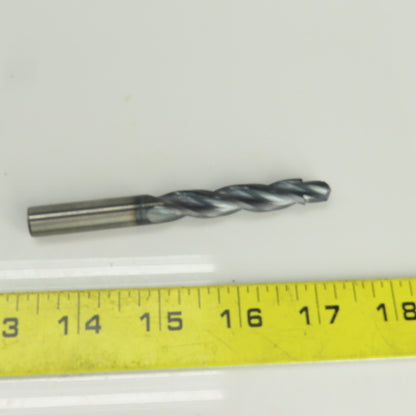 Siem Tool TL6490 130° Solid Carbide Step Drill 10mm Cut Diam 3 Flute 102mm OAL