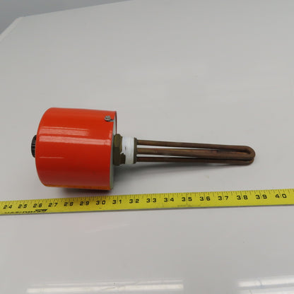 Tempco TSP02082 120V 1500W Immersion Heater W/ Thermostat  8" Deep 1-1/4" NPT